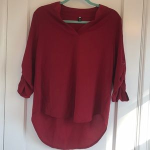 LONG SLEEVE RED SHIRT